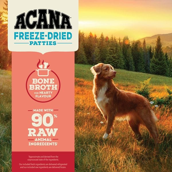 ACANA Beef Recipe Freeze Dried Dog Food, Patties - Image 3