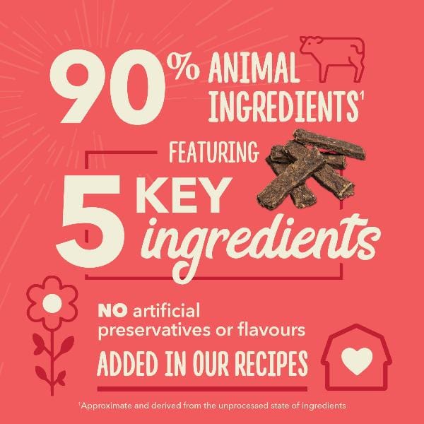 ACANA Chewy Strips Dog Treats - Hip & Joint Support Beef Recipe - Image 3
