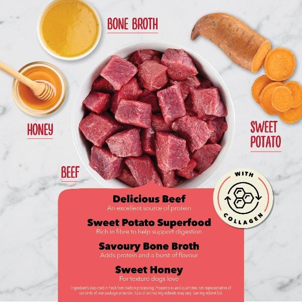 ACANA Chewy Strips Dog Treats - Hip & Joint Support Beef Recipe - Image 4
