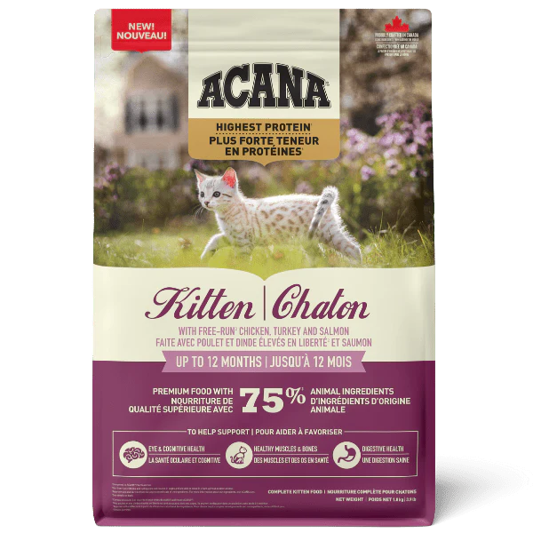 ACANA Highest Protein Recipe Dry Kitten Food, 1.8 kg