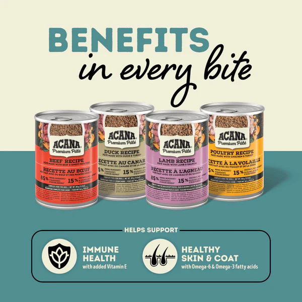 ACANA Premium Pâté Beef Recipe Canned Dog Food - Image 5