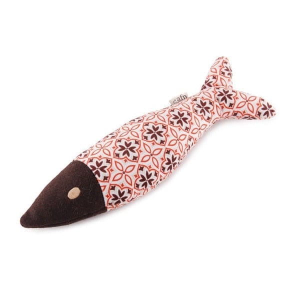 AFP Vintage Themed Smoked Fish Cat Toy - Image 3