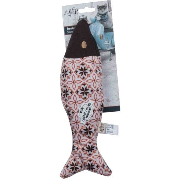 AFP Vintage Themed Smoked Fish Cat Toy - Image 4