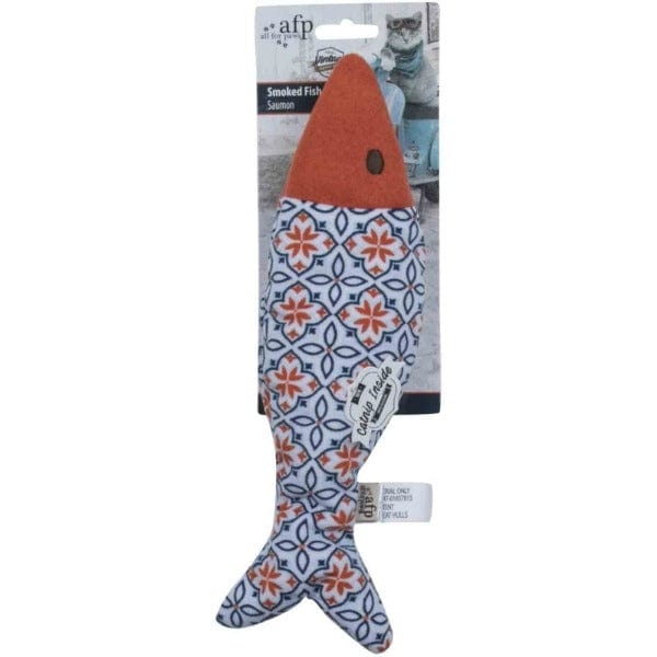 AFP Vintage Themed Smoked Fish Cat Toy - Image 5
