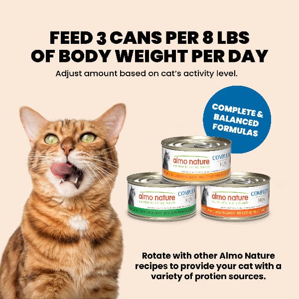 Almo Nature Complete HQS | Chicken with Carrots in Gravy Canned Cat Food - Image 7