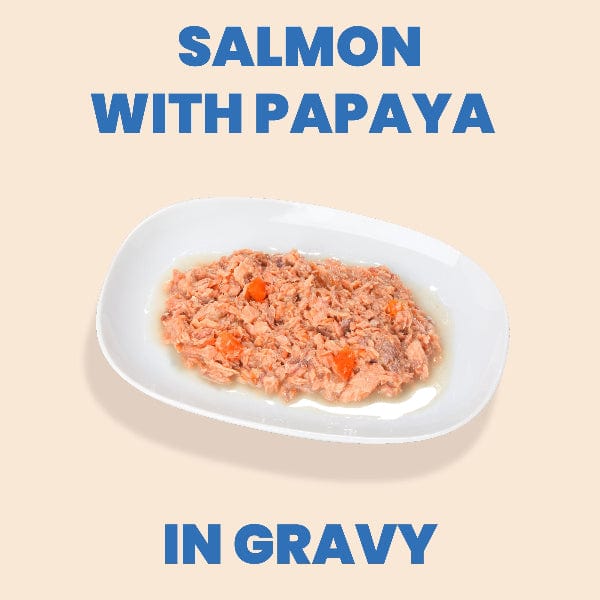 Almo Nature Complete HQS | Salmon with Papaya in Gravy Canned Cat Food - Image 2