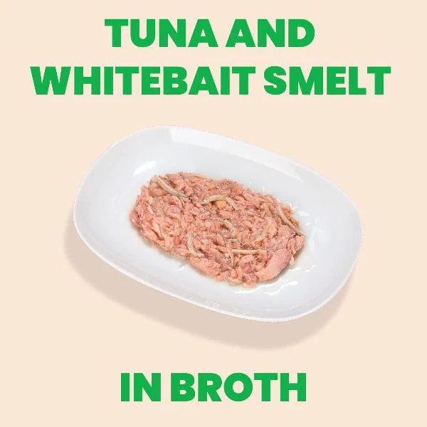 Almo Nature Natural HQS | Tuna and Whitebait Smelt in Broth Canned Cat Food - Image 2