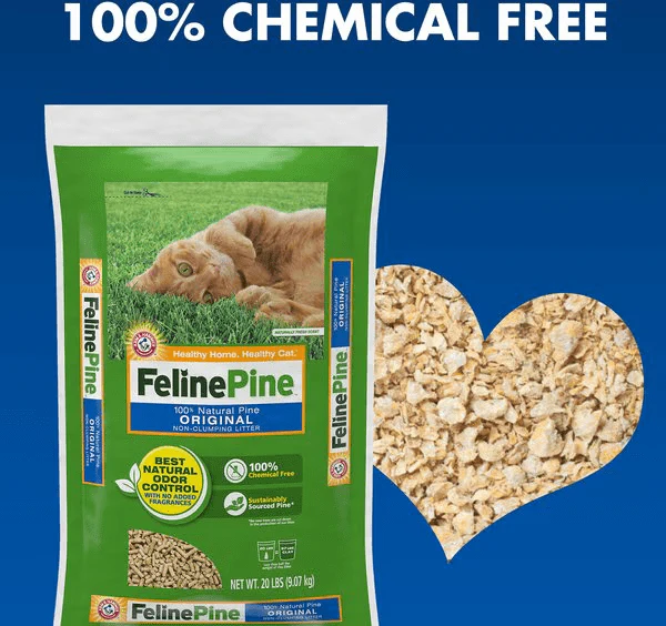 Arm & Hammer Feline Pine Non-Clumping Pine Pellet Cat Litter, 9.07kg - Image 6