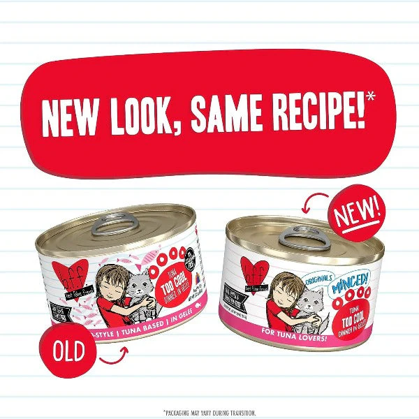 B.F.F. Tuna Too Cool Canned Cat Food, 3oz - Image 5