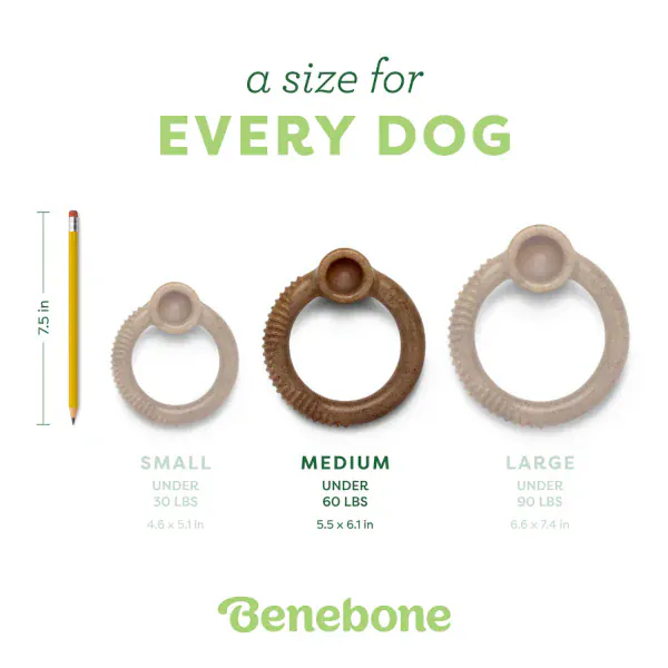 Benebone Ring Dog Chew Toy - Image 5