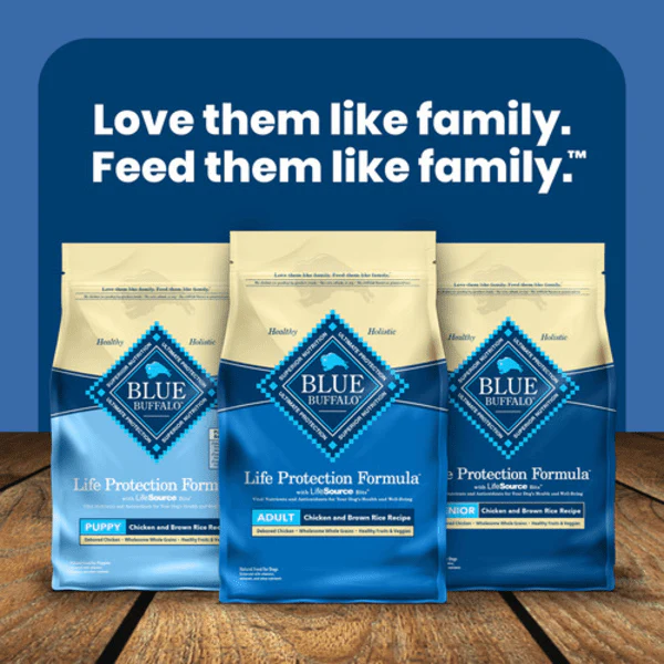 BLUE Life Protection Formula Large Breed Chicken & Brown Rice Recipe Dry Puppy Food, 26lb - Image 8