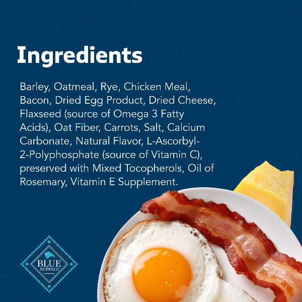 BLUE Health Bars Natural Crunchy Dog Treats Biscuits; Bacon, Egg & Cheese - Image 10