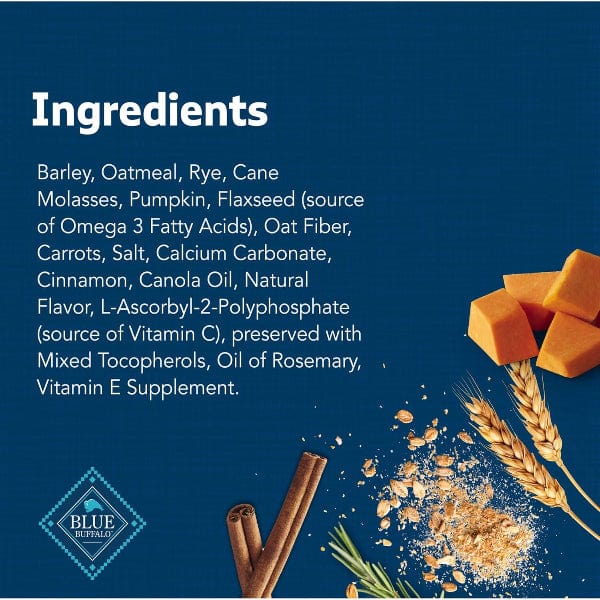 BLUE Health Bars Natural Crunchy Dog Treats Biscuits; Pumpkin & Cinnamon, 16oz - Image 8