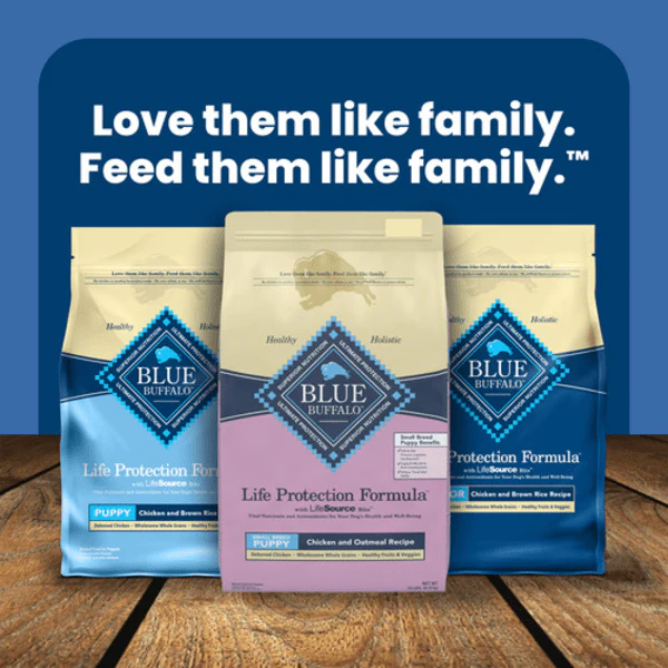 BLUE Life Protection Formula Small Breed Chicken & Oatmeal Recipe Dry Puppy Food, 6lb - Image 8
