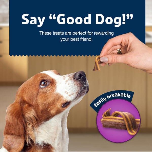 BLUE Sizzlers Natural Pork Bacon-Style Dog Treats - Image 3