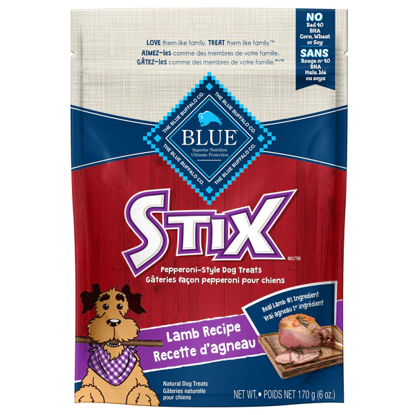 BLUE Stix Pepperoni Style Dog Treats; Lamb Recipe - Image 9