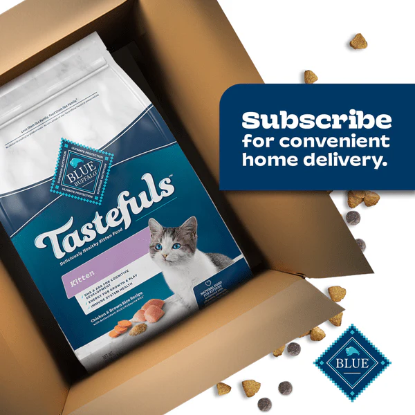 BLUE Tastefuls Healthy Growth Chicken & Brown Rice Recipe Kitten Dry Food, 7lb - Image 9