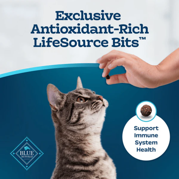 BLUE Tastefuls Indoor Health Chicken & Brown Rice Recipe Dry Cat Food - Image 5