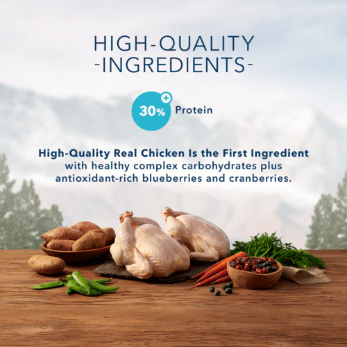 BLUE Wilderness Grain Free Chicken Recipe Dry Cat Food, 12lb - Image 4