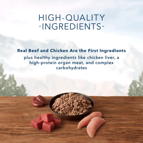 BLUE Wilderness Grain Free Beef & Chicken Grill Canned Dog Food - Image 2