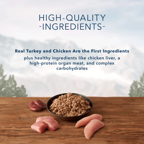 BLUE Wilderness Grain Free Turkey & Chicken Grill Canned Dog Food - Image 2