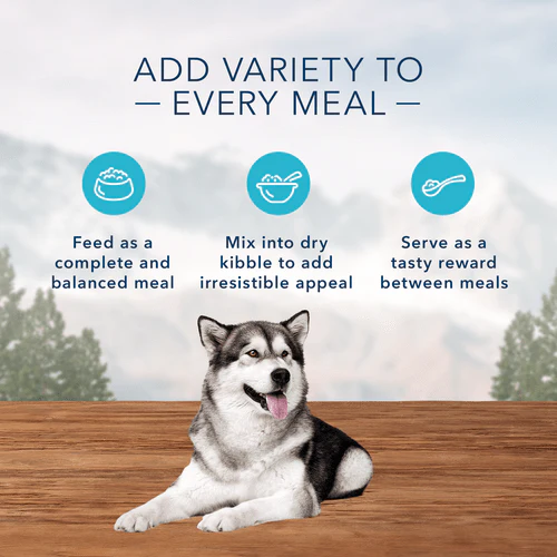 BLUE Wilderness Grain Free Turkey & Chicken Grill Canned Dog Food - Image 3