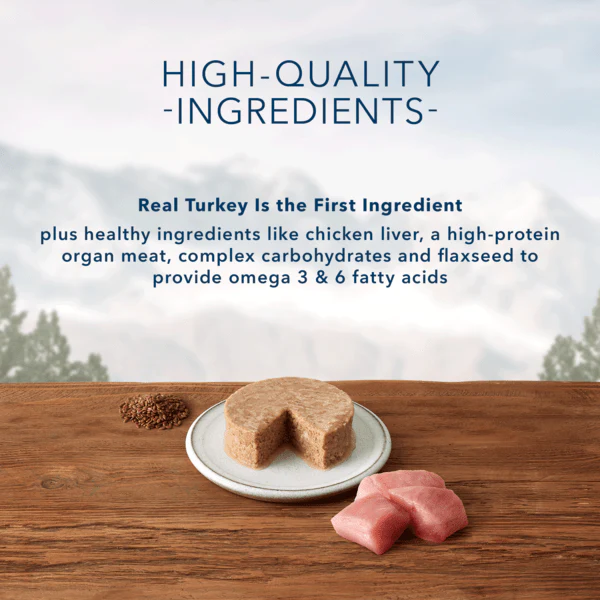 BLUE Wilderness Grain Free Turkey Recipe Canned Cat Food - Image 2