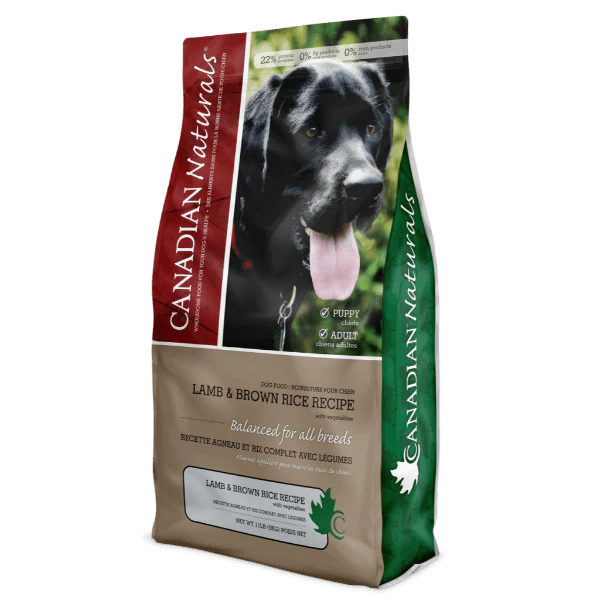 Canadian Naturals Lamb & Brown Rice Dry Dog Food