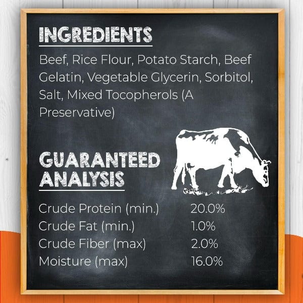 Canine Naturals Hide Free Beef Sticks Dog Chew - Image 3
