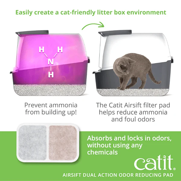 Catit Airsift Dual Action Odour Reducing Pad - Image 2