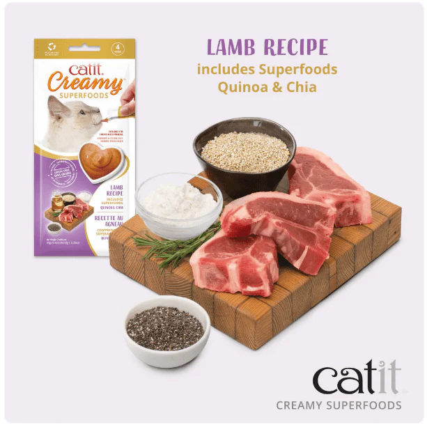 Catit Creamy Superfood Assorted Multipack Cat Treats - Image 4