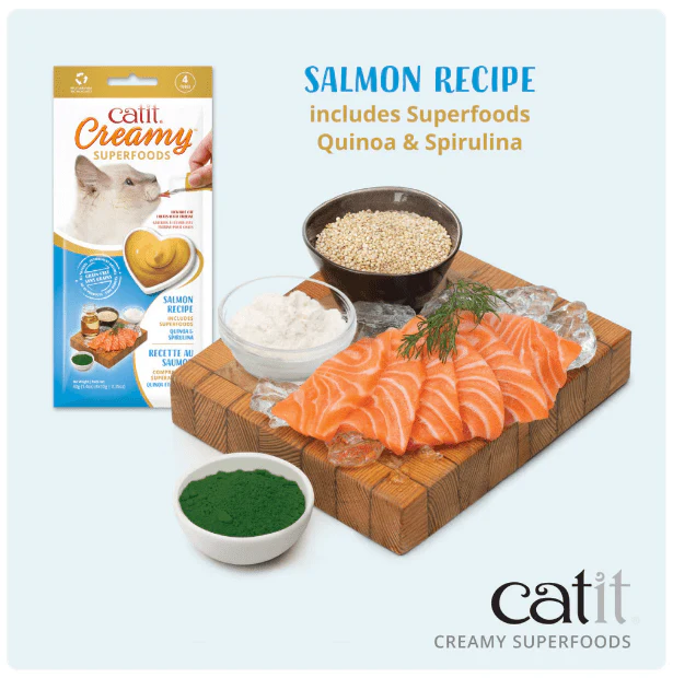 Catit Creamy Superfood Assorted Multipack Cat Treats - Image 5