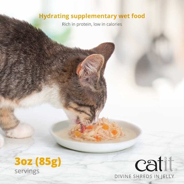 Catit Divine Shreds Tuna in Jelly Multipack - Image 3