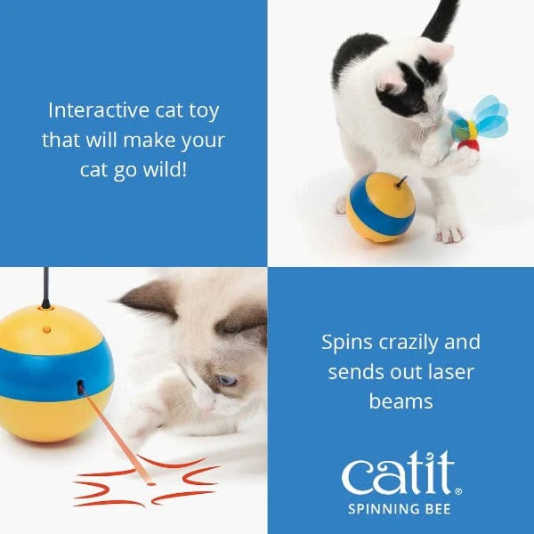Catit Play Spinning Bee Cat Toy - Image 3