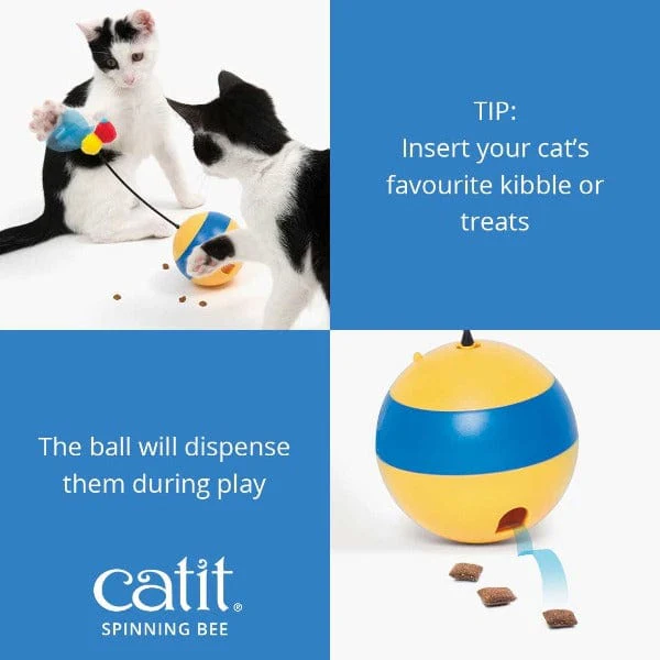 Catit Play Spinning Bee Cat Toy - Image 4
