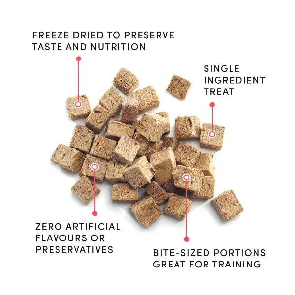 Crumps' naturals Freeze-Dried Pork Hearts Mini Trainers (SPECIAL ORDER ITEM) - Image 3