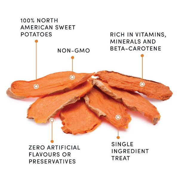 Crumps' naturals Sweet Potato Chews Single Ingredient Treats for Dogs - Image 4