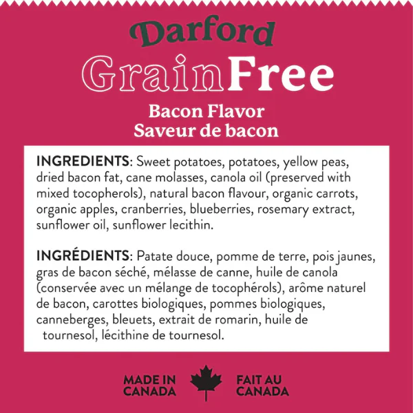 Darford Grain Free Bacon Recipe Oven-Baked Dog Treats - Image 5