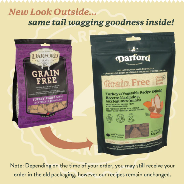 Darford Grain Free Turkey Minis Oven-Baked Dog Treats - Image 2