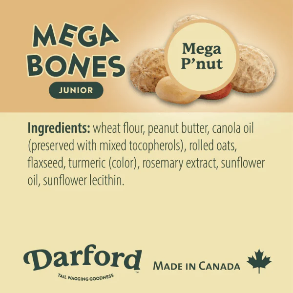 Darford Mega Bones Junior Mega P'Nut Dog Treat - Image 3