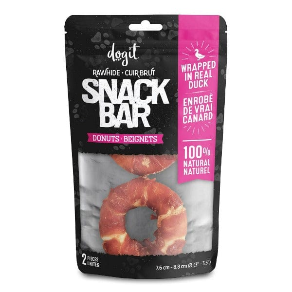 Dogit Snack Bar Donut Dog Treats; Duck - Image 2