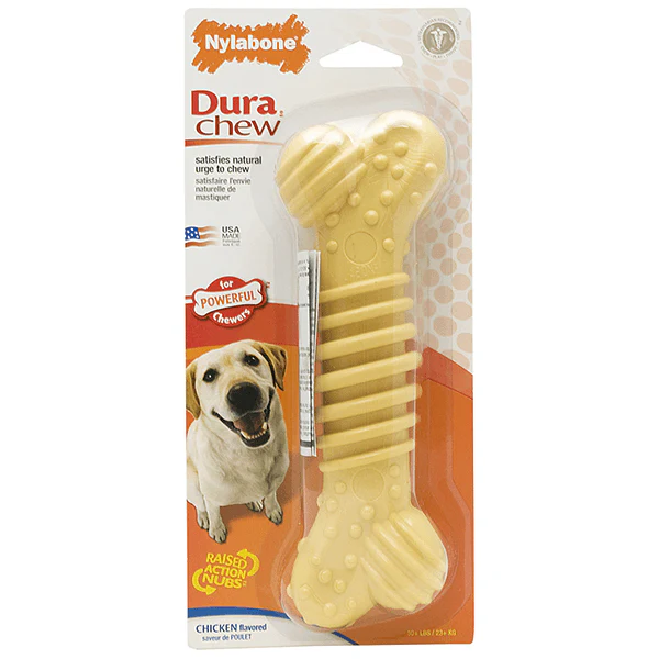 Nylabone DuraChew Textured Chicken Bone - Image 8