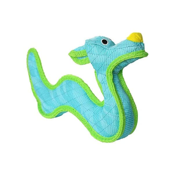Tuffy DuraForce Blue Dragon Plush Dog Toy - Image 3