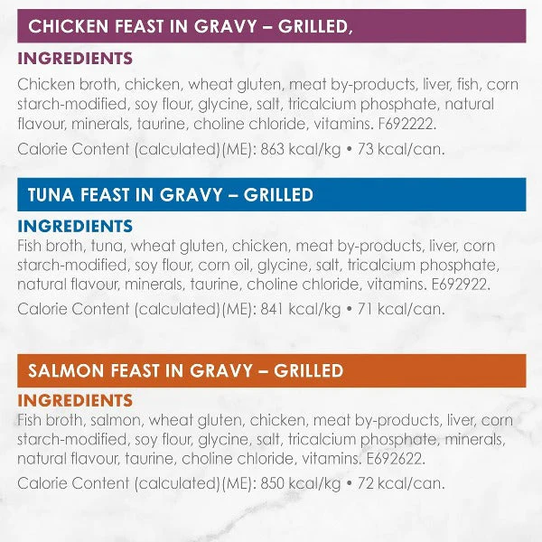 Fancy Feast Grilled in Gravy Canned Cat Food Variety Pack - Image 8