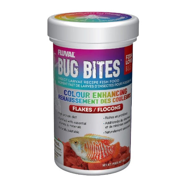 Fluval Bug Bites Colour Enhancing Flakes - Image 3