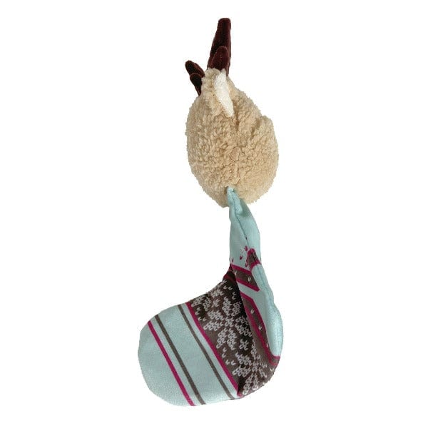 FouFit Holiday Cuddle Crinkle Stockings; Reindeer - Image 3