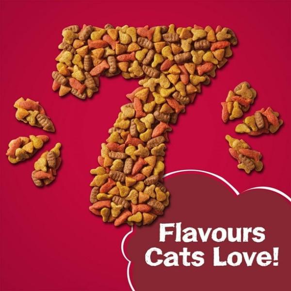 Friskies 7 Dry Cat Food, 1.42kg - Image 2