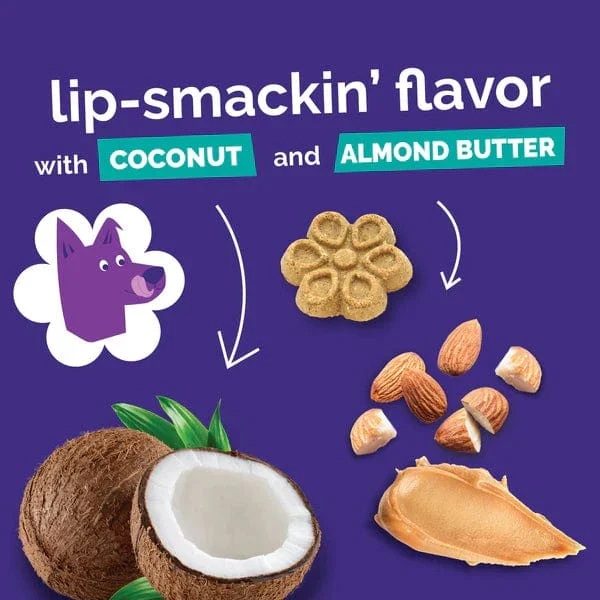 Fruitables Biggies Almond Butter & Coconut Dog Treats - Image 7