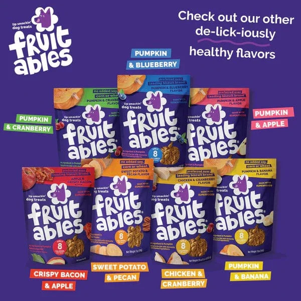 Fruitables Baked Pumpkin & Cranberry Dog Treats - Image 10