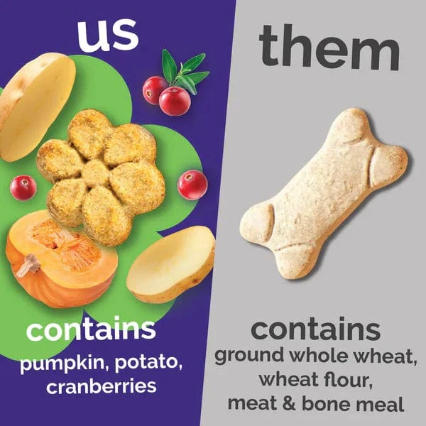 Fruitables Baked Pumpkin & Cranberry Dog Treats - Image 5